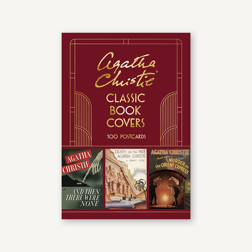 Agatha Christie Classic Book Covers: 100 Postcards
