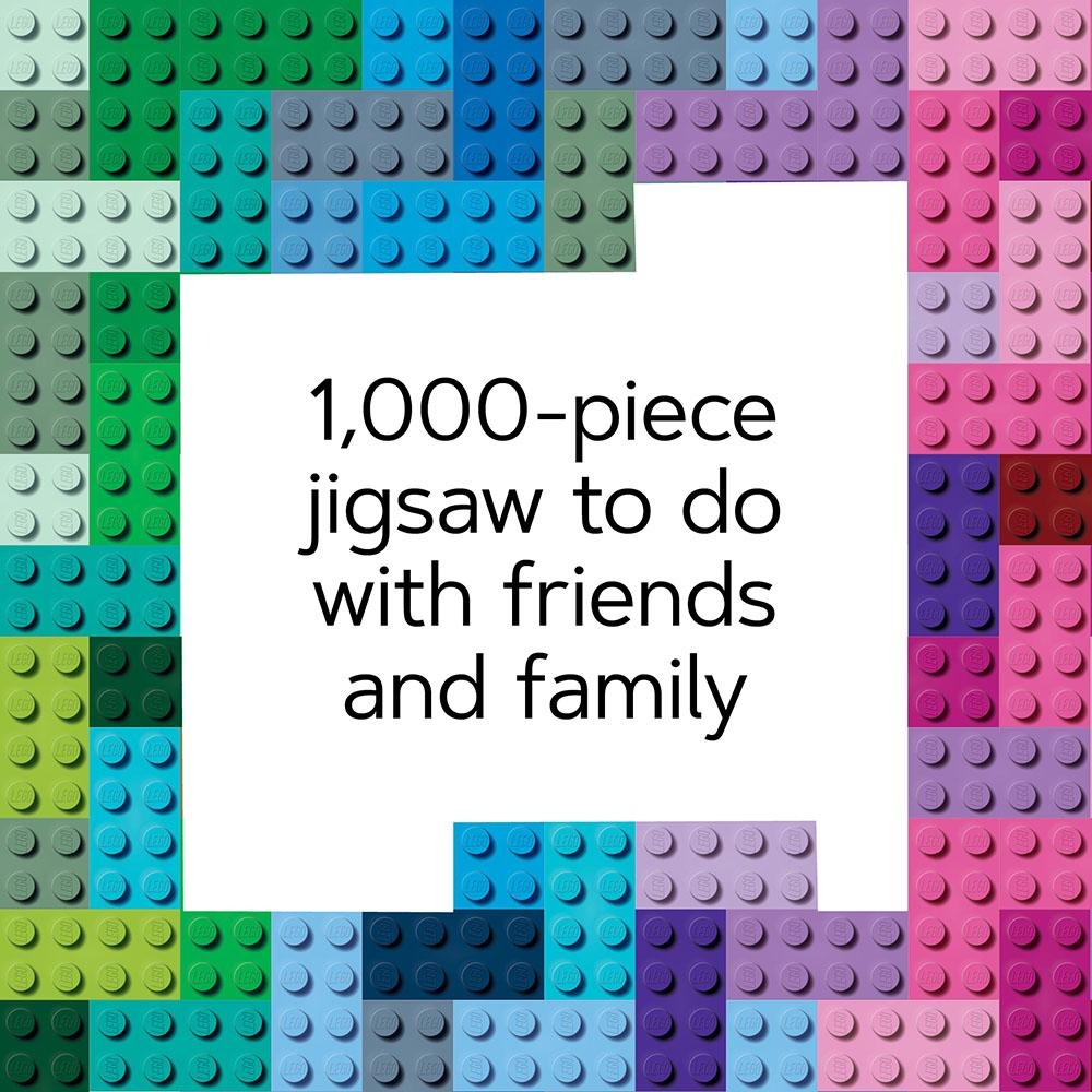Lego Rainbow Bricks Puzzle