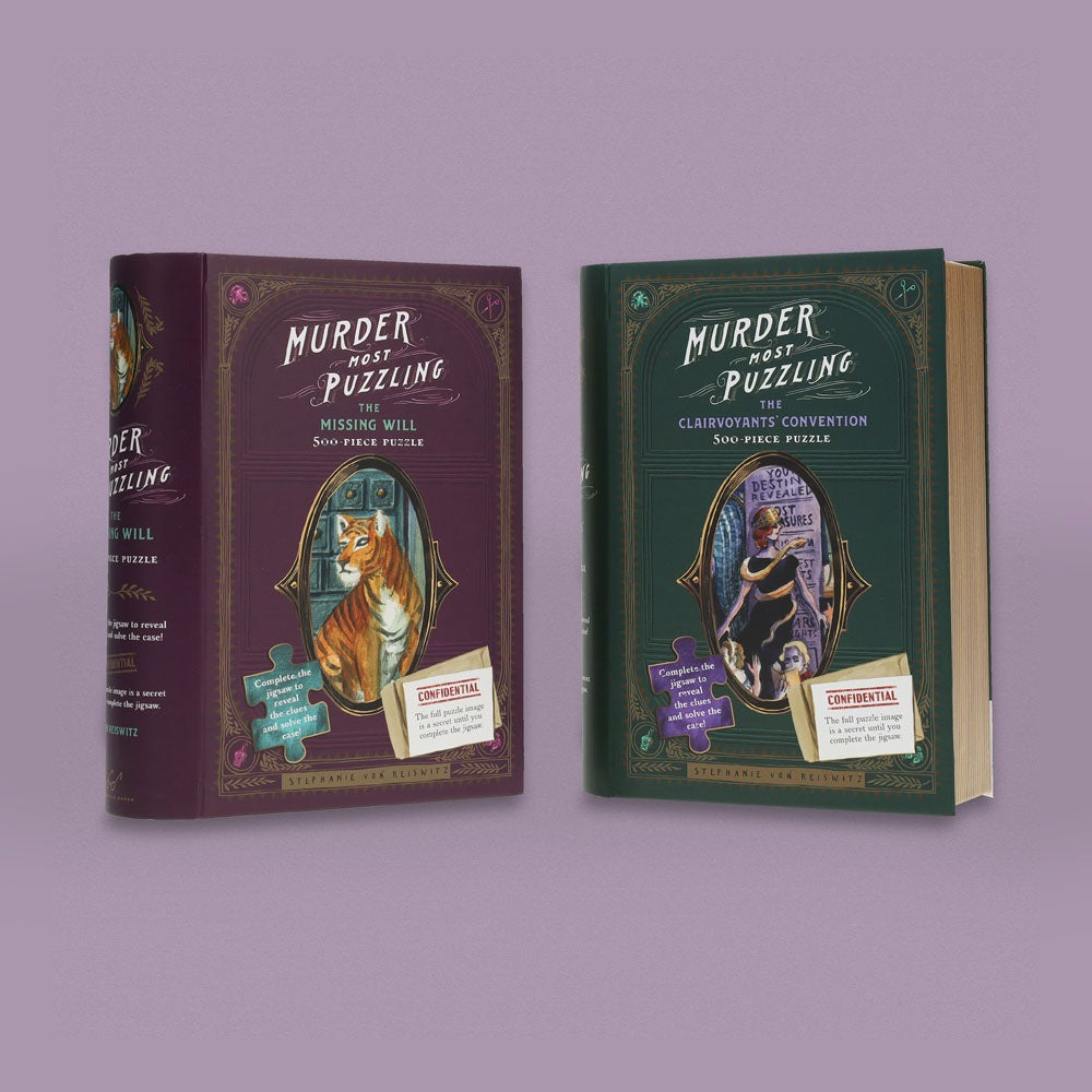 Murder Most Puzzling: The Clairvoyants' Convention 500-Piece Puz,