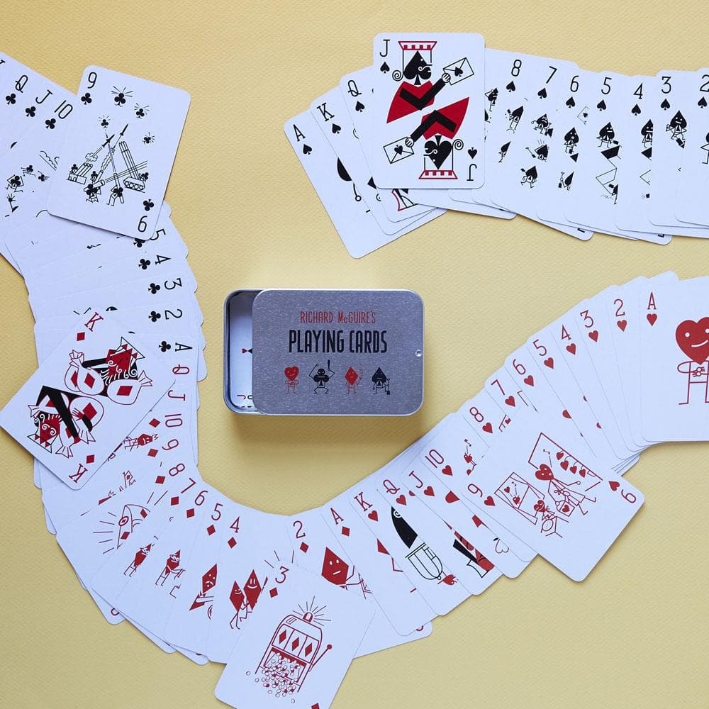 Richard McGuire's Playing Cards