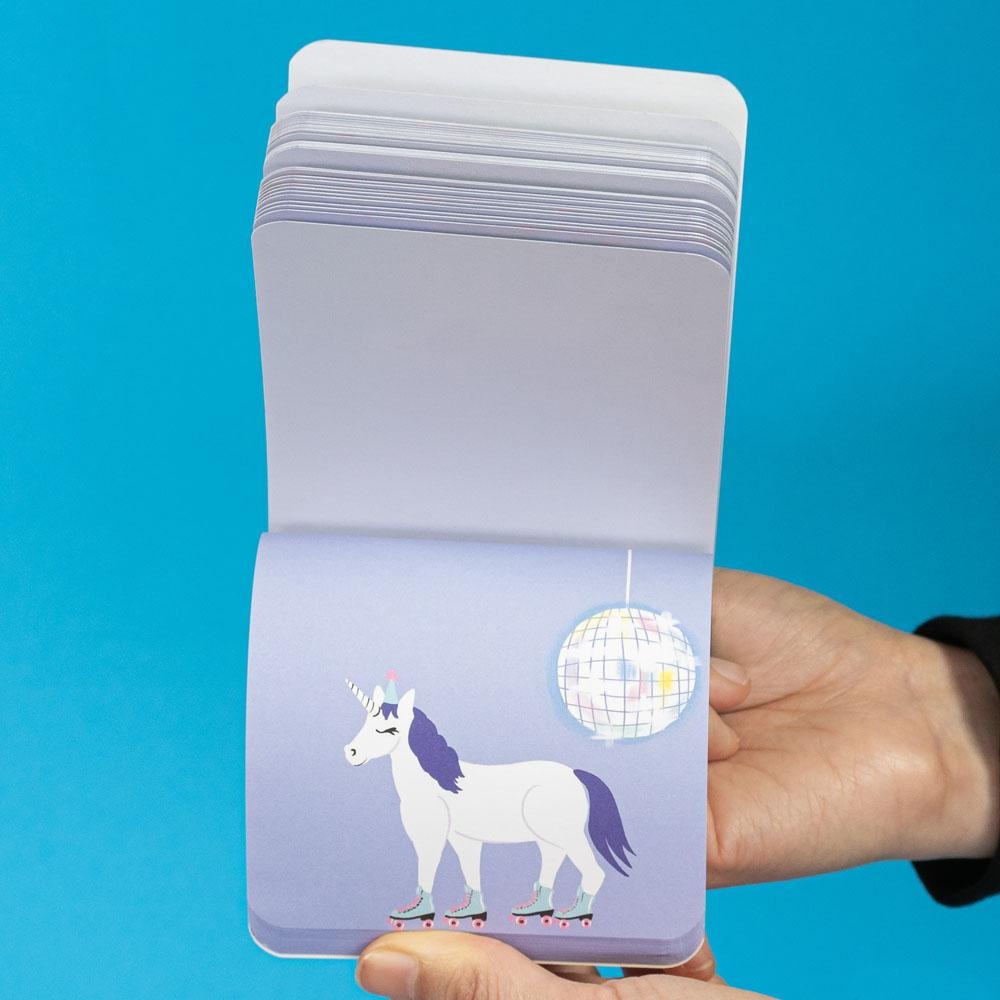 Flipbook Notepad: Disco Party