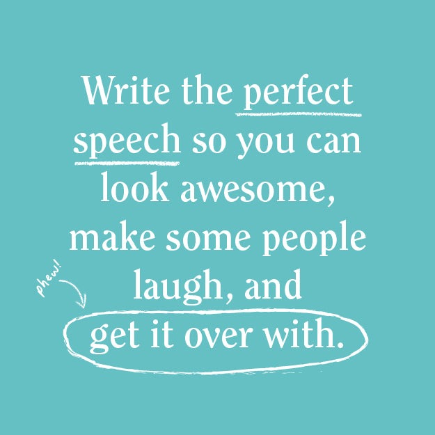 How to Write a Funny Speech . . .