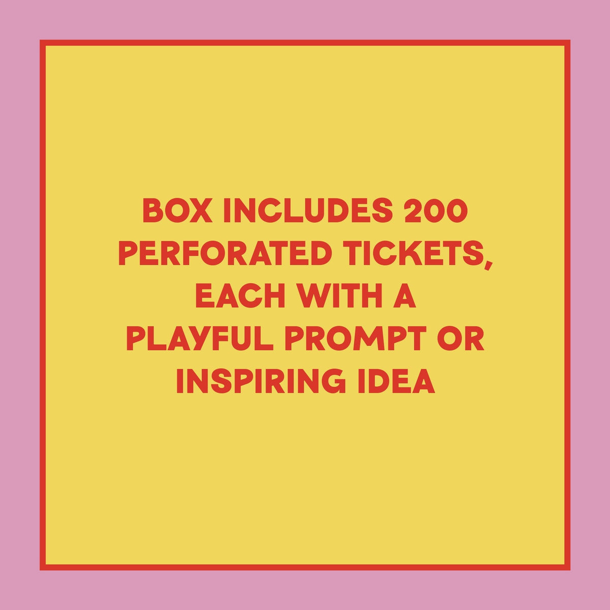 Take-a-Ticket: Creativity