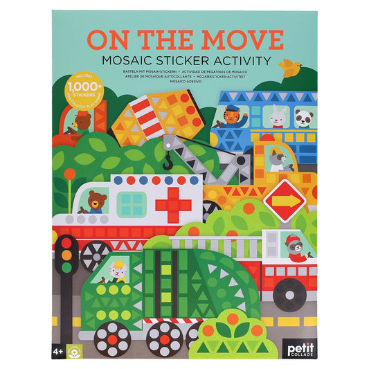 Mosaic Sticker Activity: On the Move