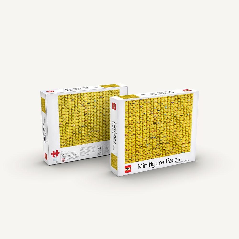 Lego Minifigure Faces Puzzle