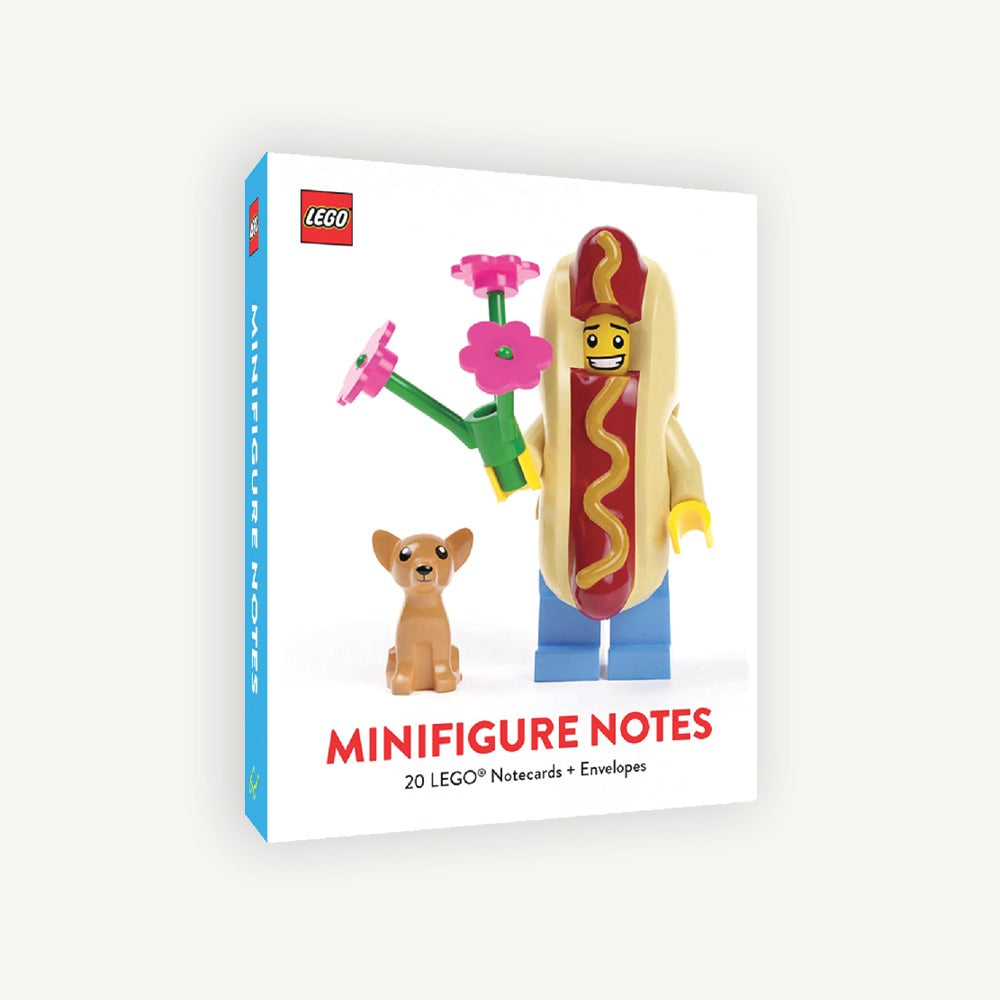 Lego« Minifigure Notes: 20 Notecards and Envelopes