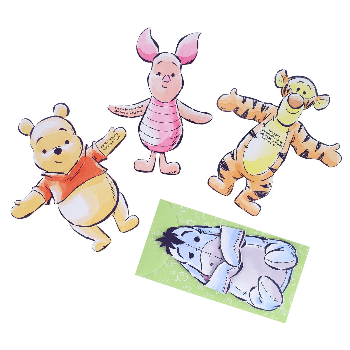 Disney Winnie the Pooh Hugs Notecards