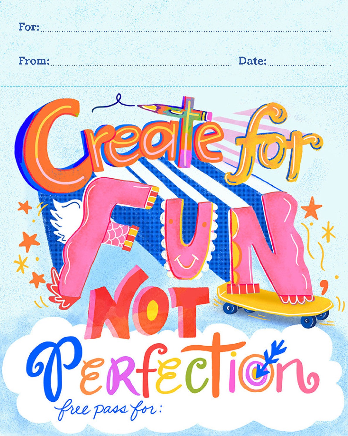 Free Pass to Make Bad Art