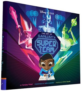 Disney/Pixar The Art of Sanjay's Super Team
