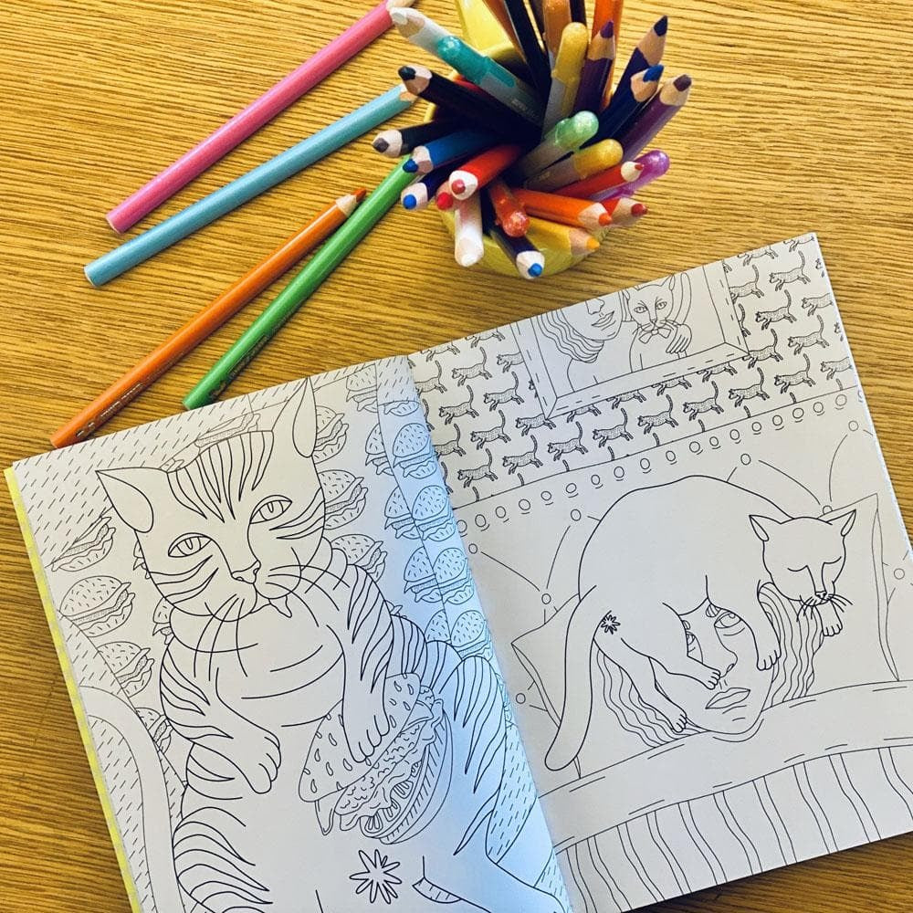 The Cat Butt Coloring and Activity Book
