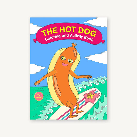 Hot Dog Coloring and Activity Book