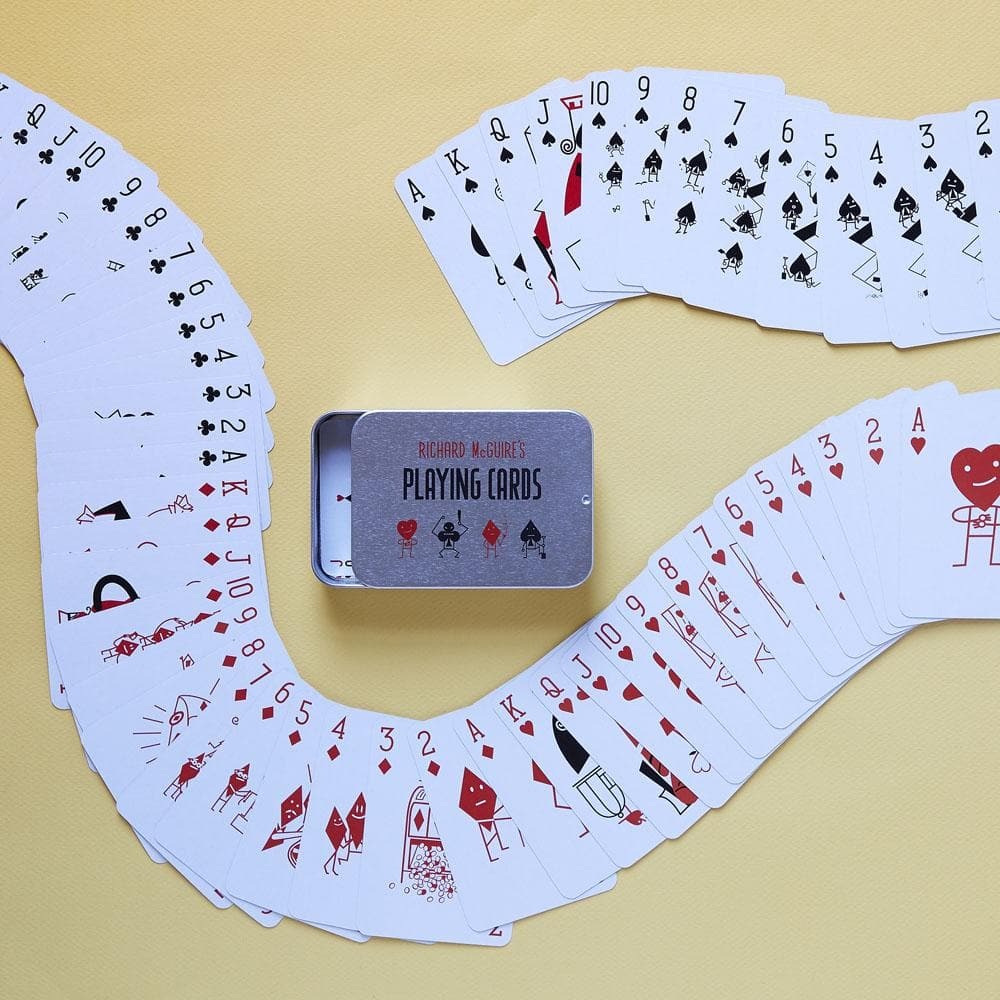 Richard McGuire's Playing Cards