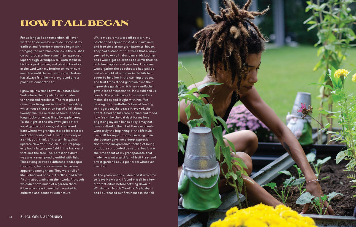 Black Girls Gardening