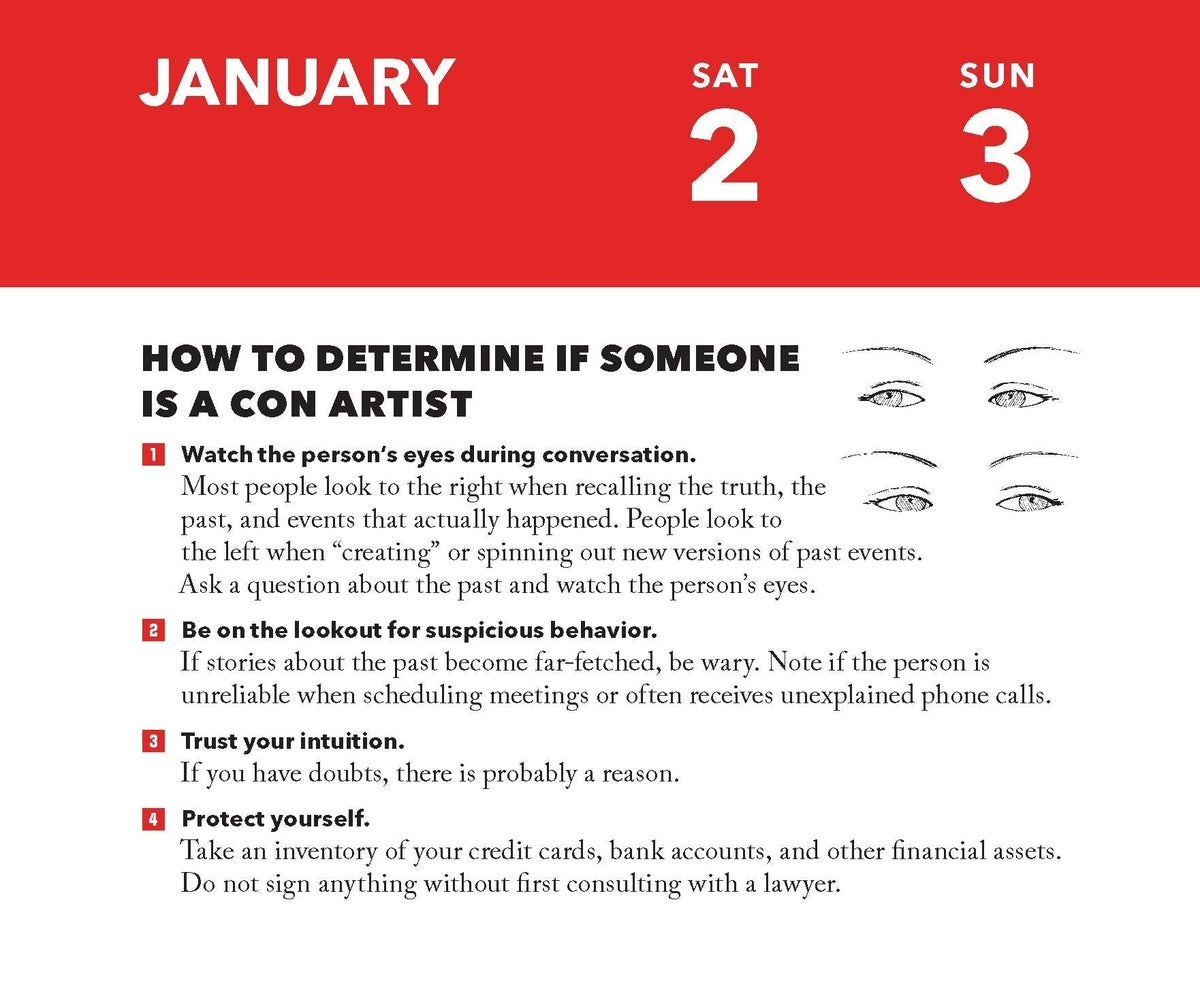 Worst-Case Scenario 2027 Daily Calendar