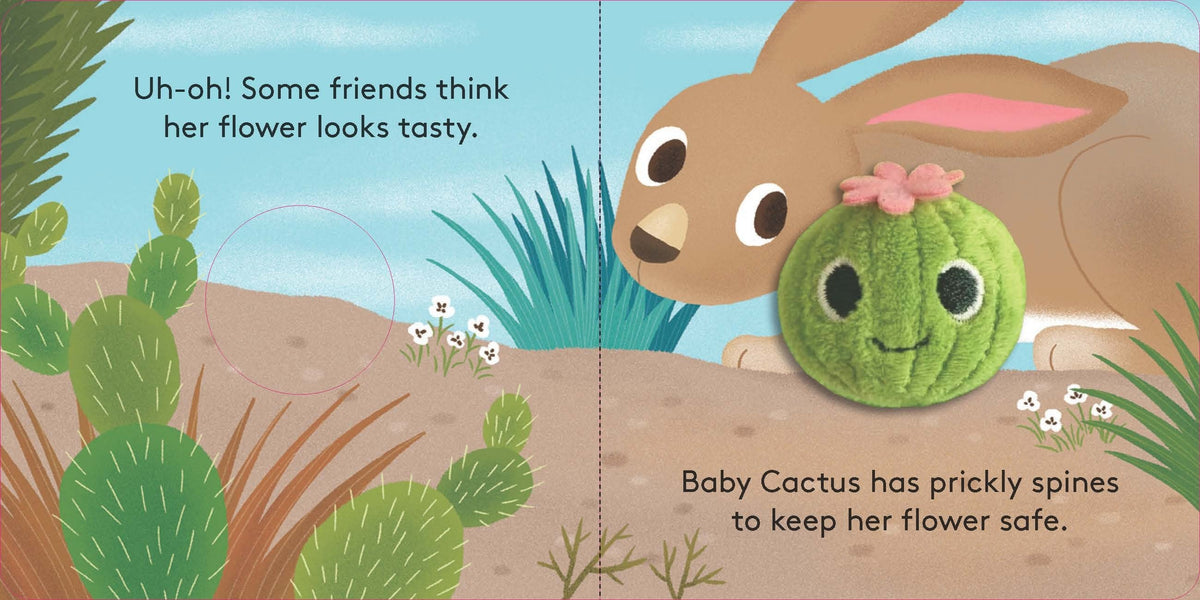 Baby Cactus: Finger Puppet Book