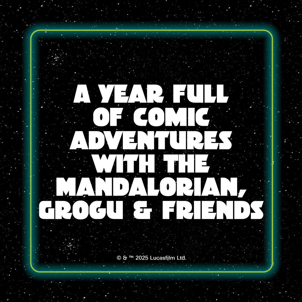 Star Wars The Mandalorian and Child 2026 Wall Calendar