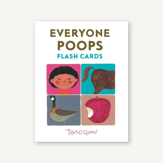 Everyone Poops Flash Cards