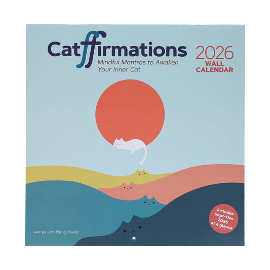 Catffirmations 2026 Wall Calendar