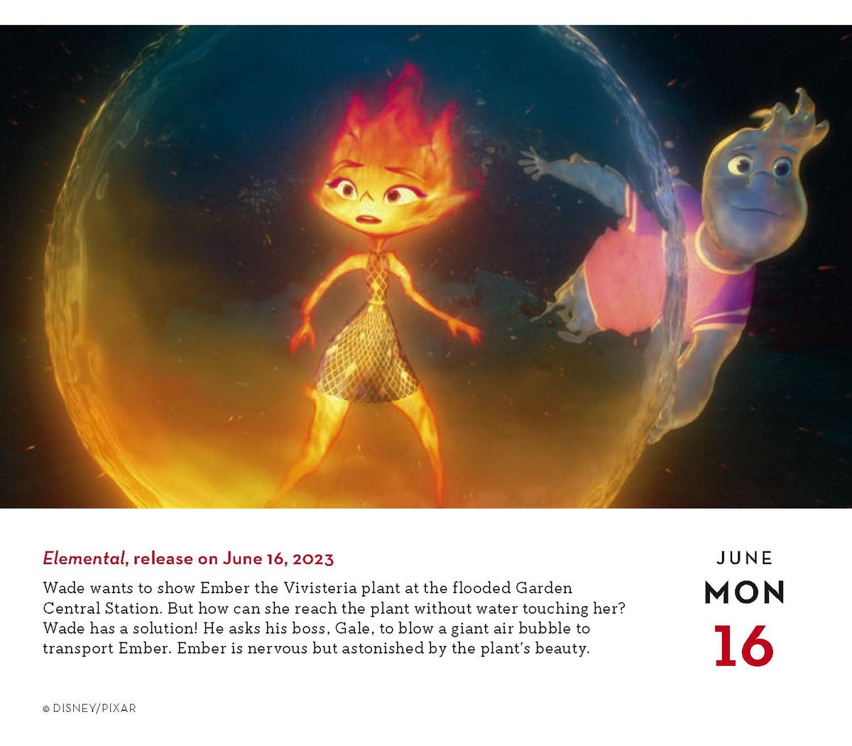 Disney A Year of Animation 2025 Daily Calendar