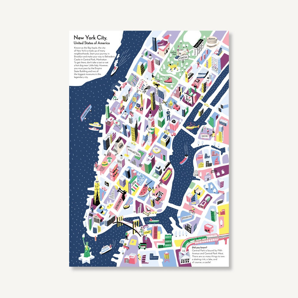 City Mazes Around the World