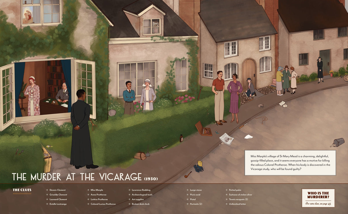 Agatha Christie Seek-and-Find