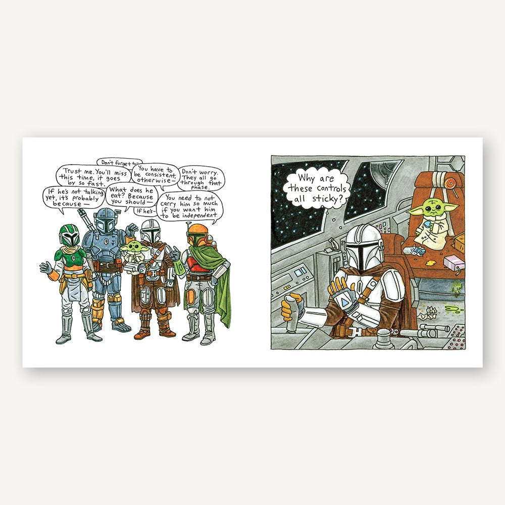 Star Wars The Mandalorian and Child