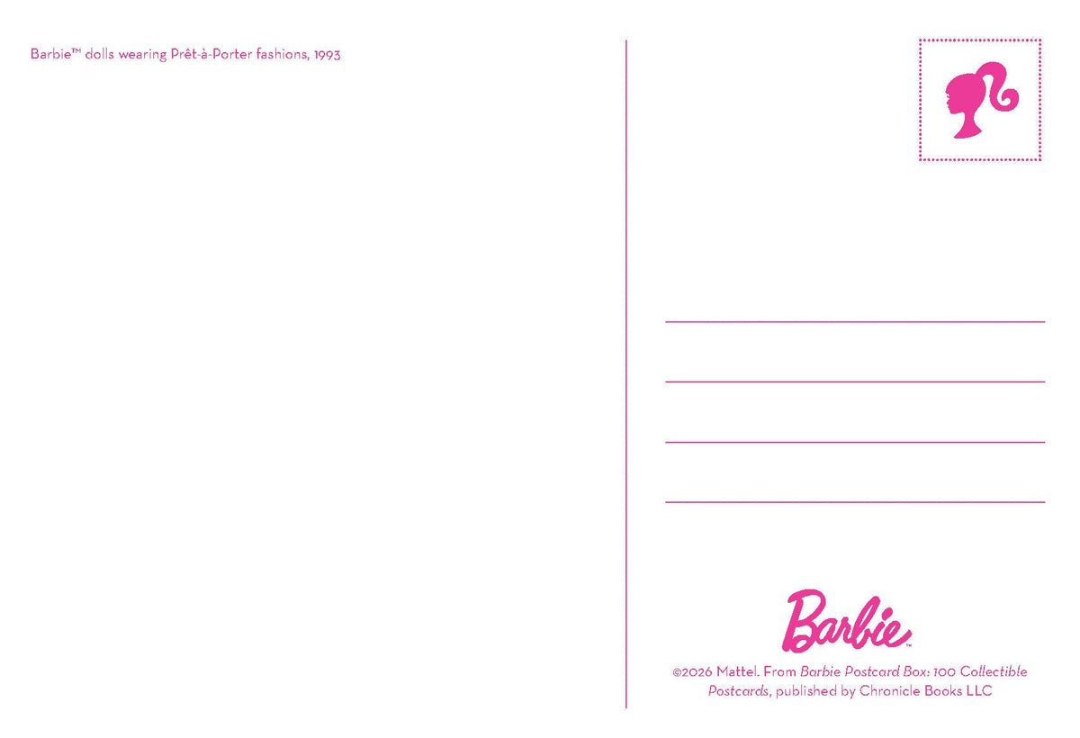Barbie Postcard Box