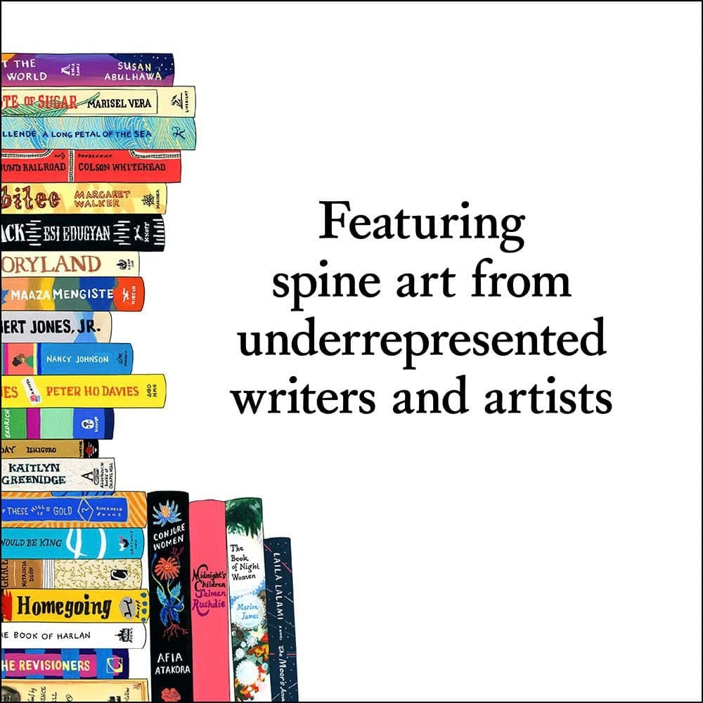 Bibliophile Diverse Spines Notes