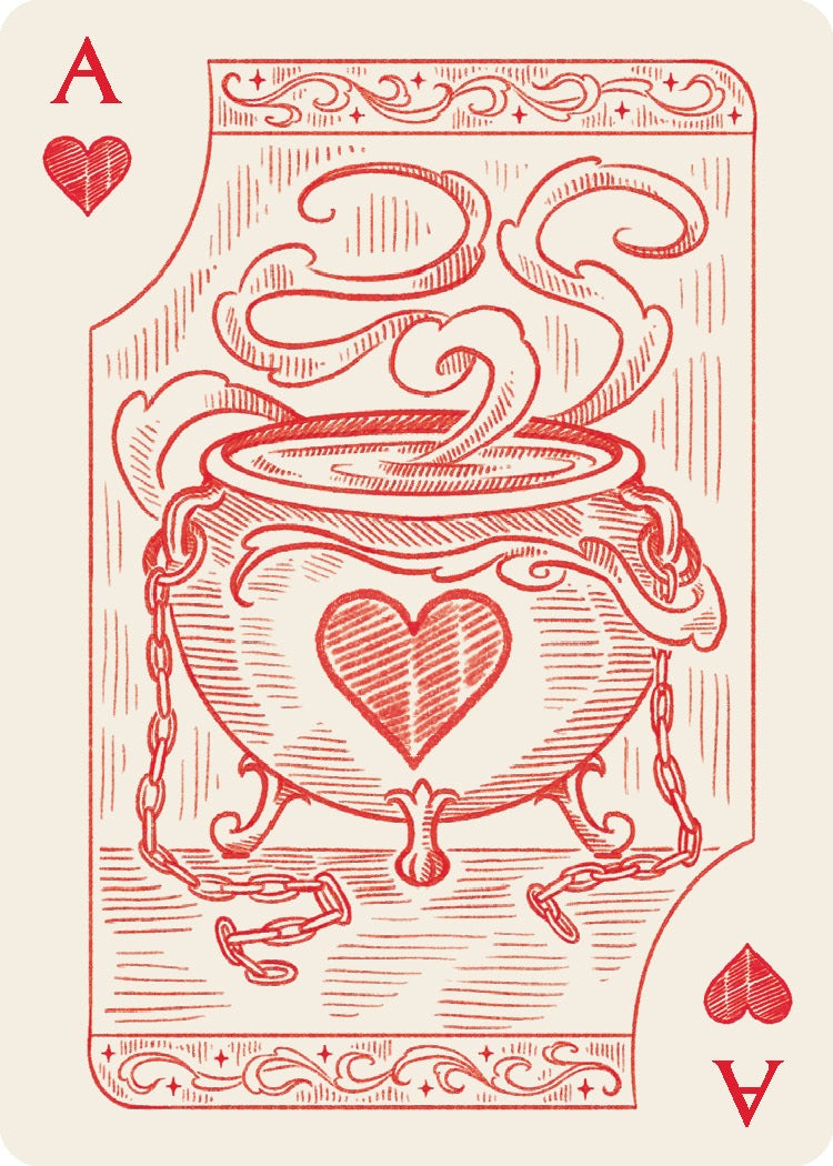A Court of Thorns and Roses Official Playing Card Set (Night Court Inner Circle)