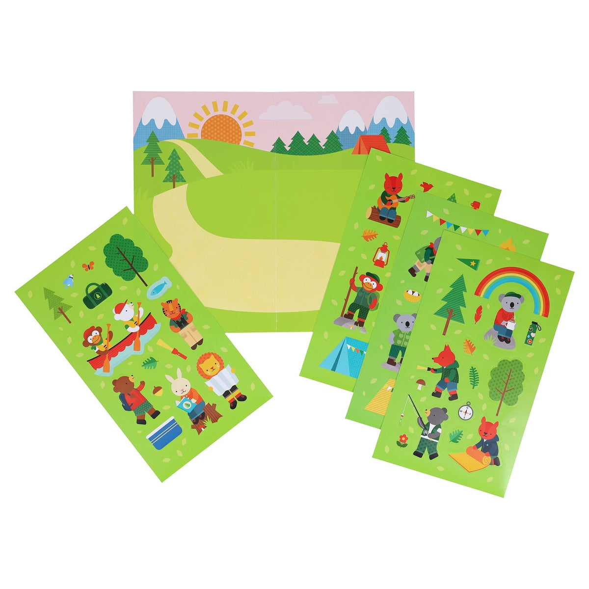 Mini Sticker Set: Little Campers