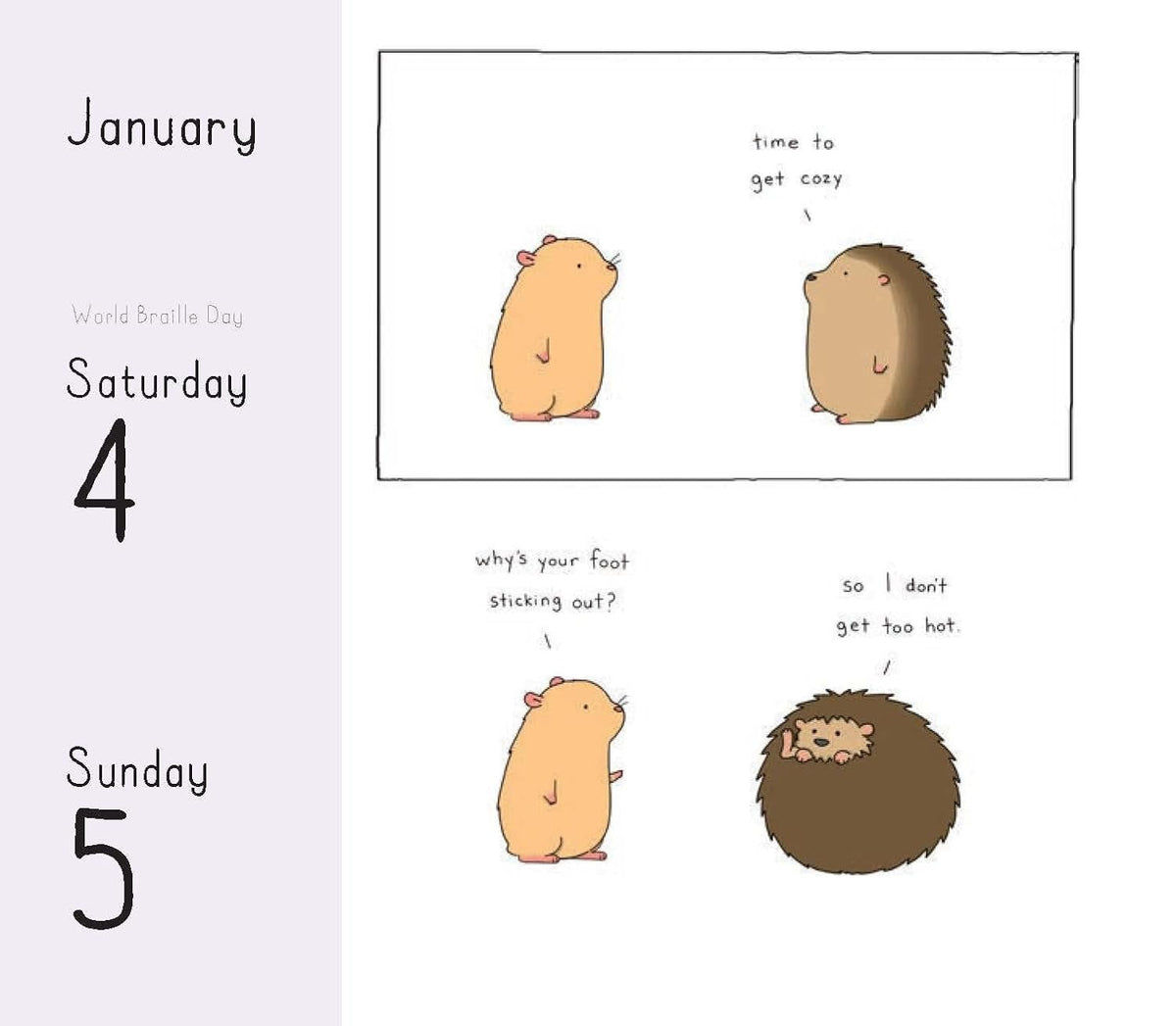 Little World of Liz Climo 2025 Daily Calendar