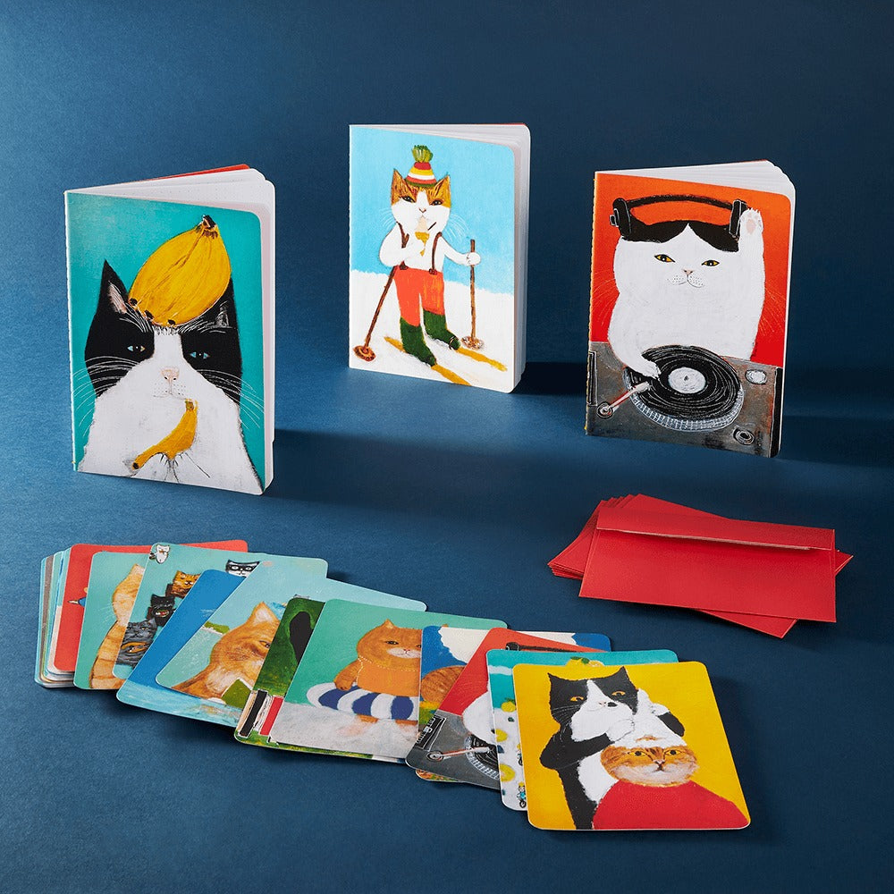 The Secret Life of Cats Correspondence Cards