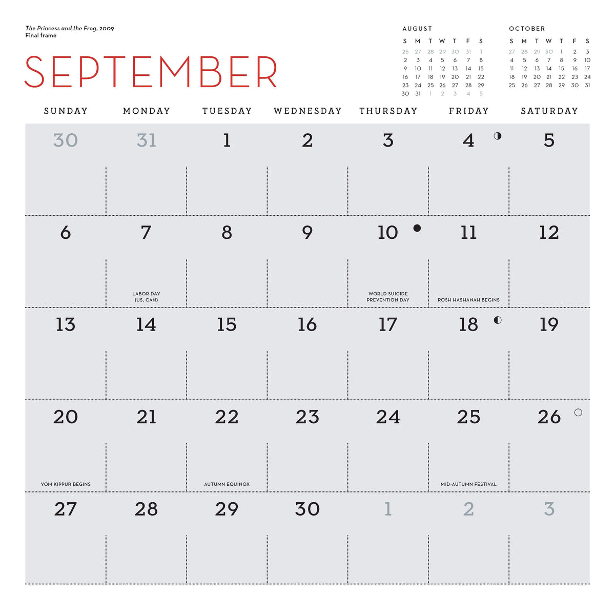 Disney Animation 2026 Wall Calendar