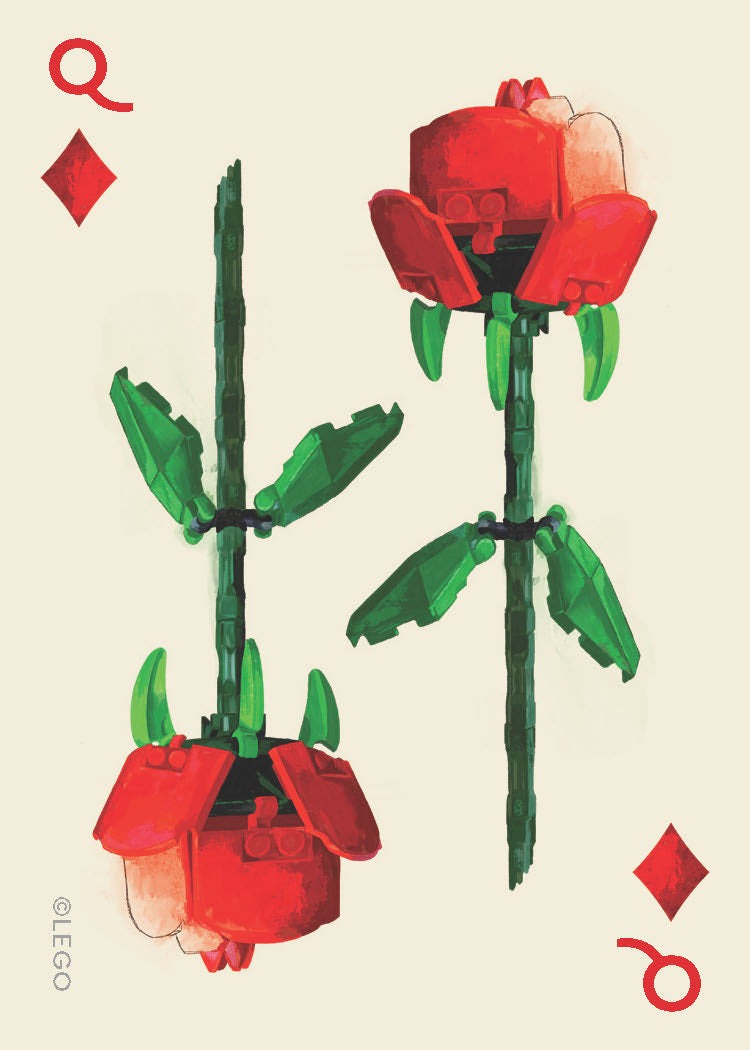 LEGO Botanical Playing Cards