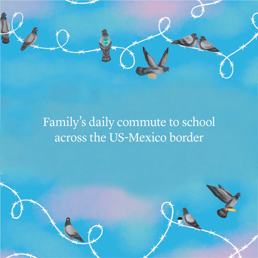 Yenebi's Drive to School