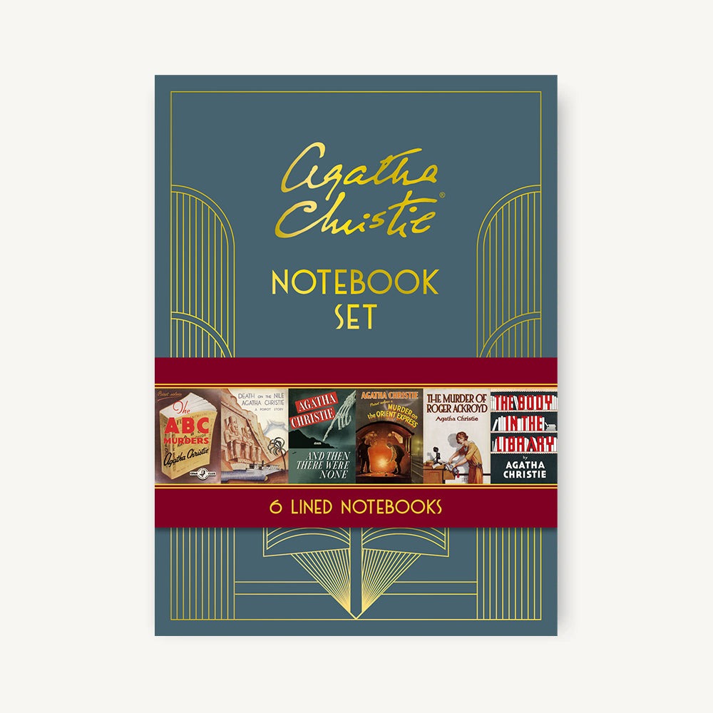 Agatha Christie Notebook Set