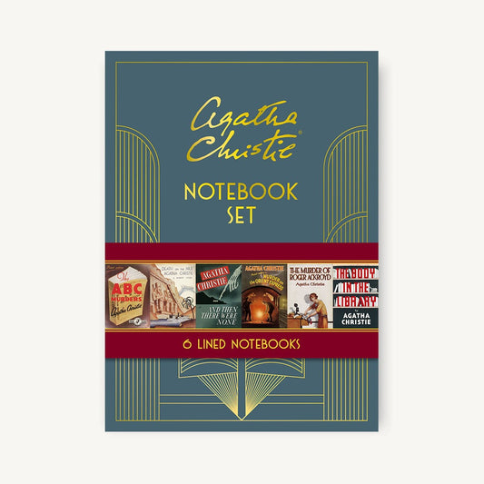Agatha Christie Notebook Set