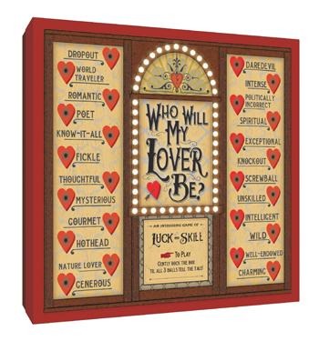 Who Will My Lover Be? Game Box