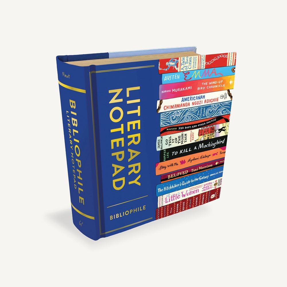 Bibliophile Literary Notepad