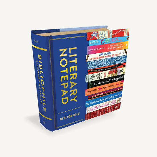 Bibliophile Literary Notepad