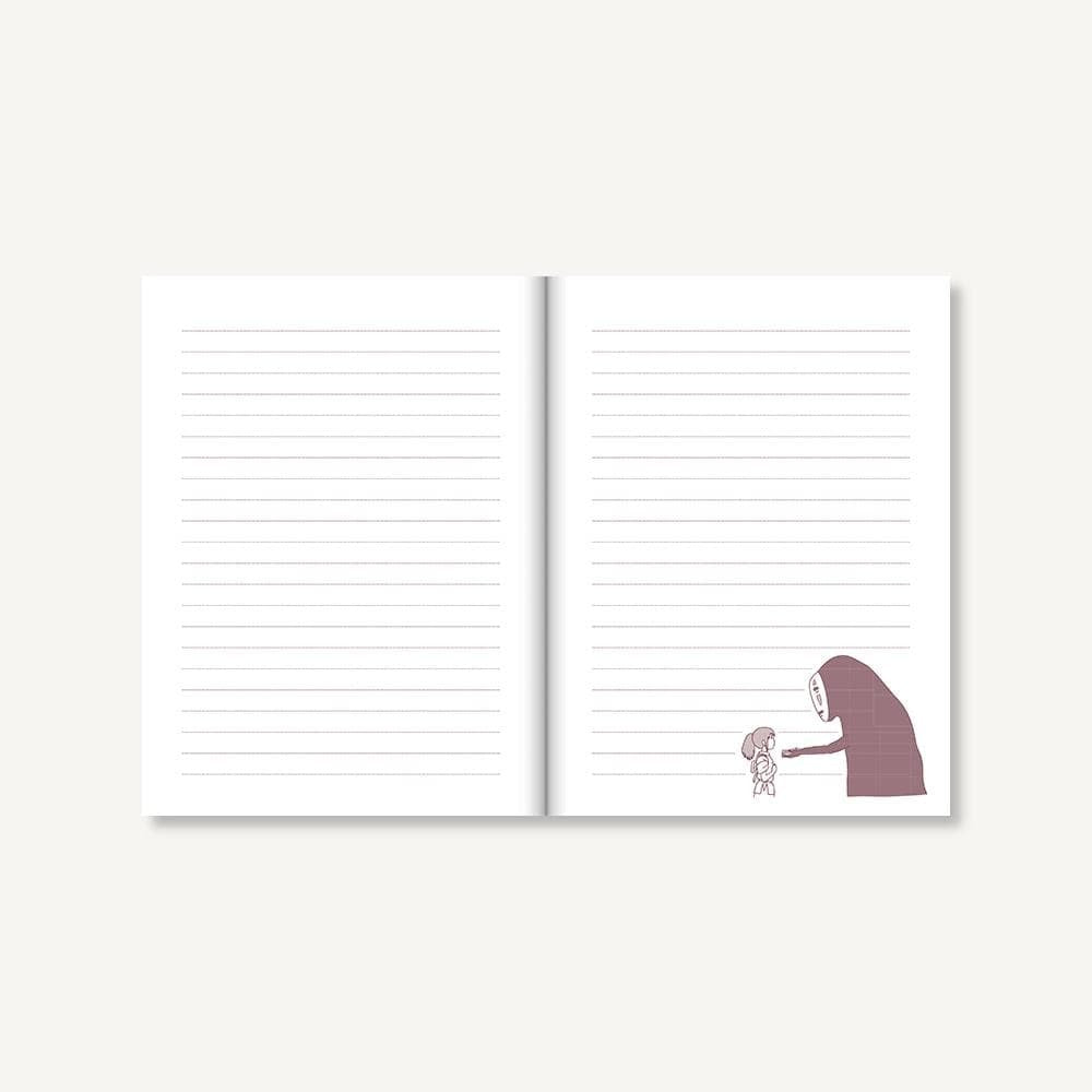 Studio Ghibli Spirited Away: No Face Plush Journal