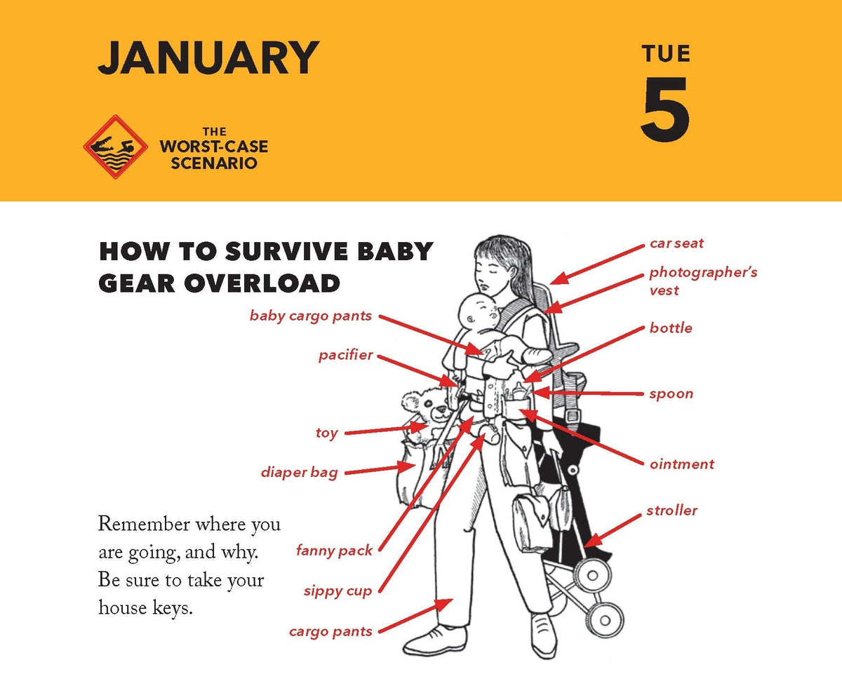 Worst-Case Scenario 2027 Daily Calendar