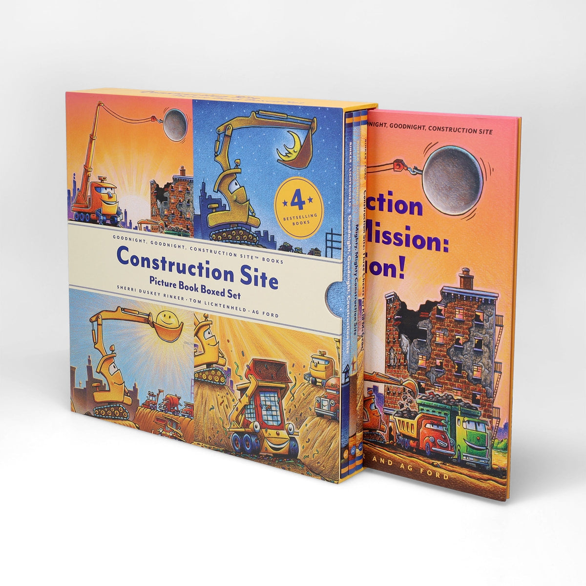Construction Site Picture Book Boxed Set