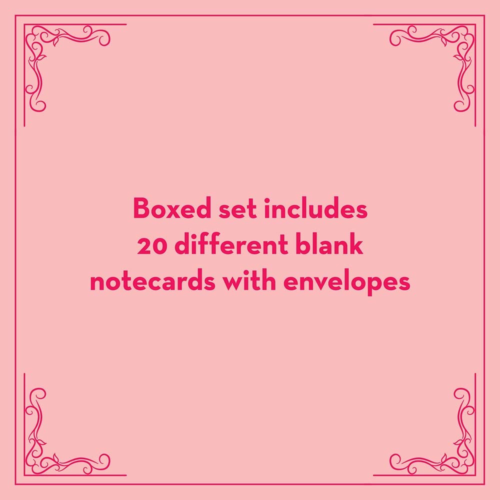 Vintage Fashion: 20 Notecards & Envelopes