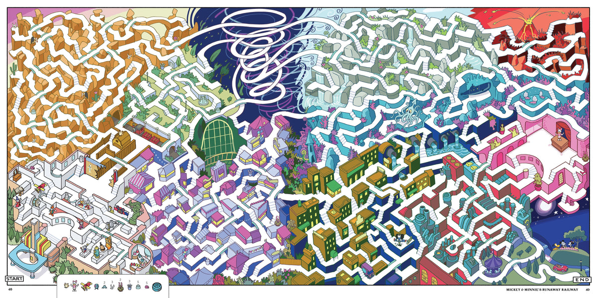 Disney Parks Mazes