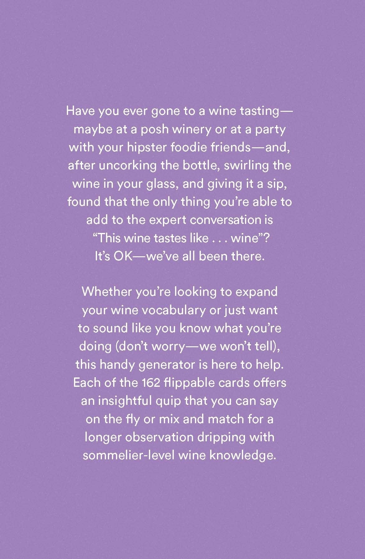 Wine Convo Generator