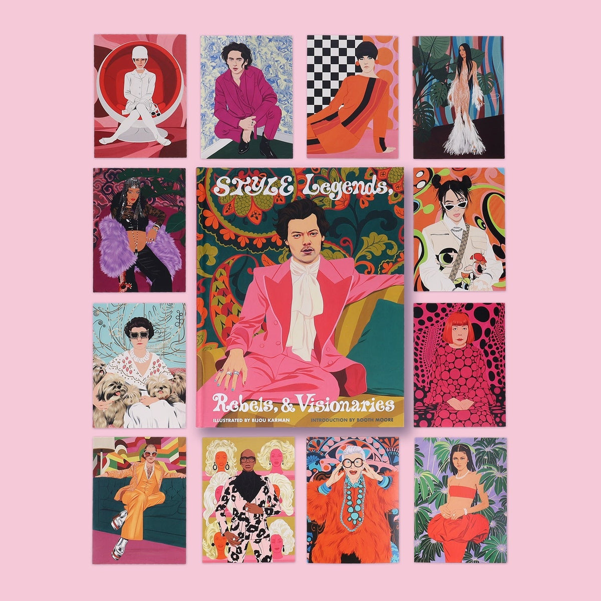 Style Legends, Rebels, and Visionaries Notecards
