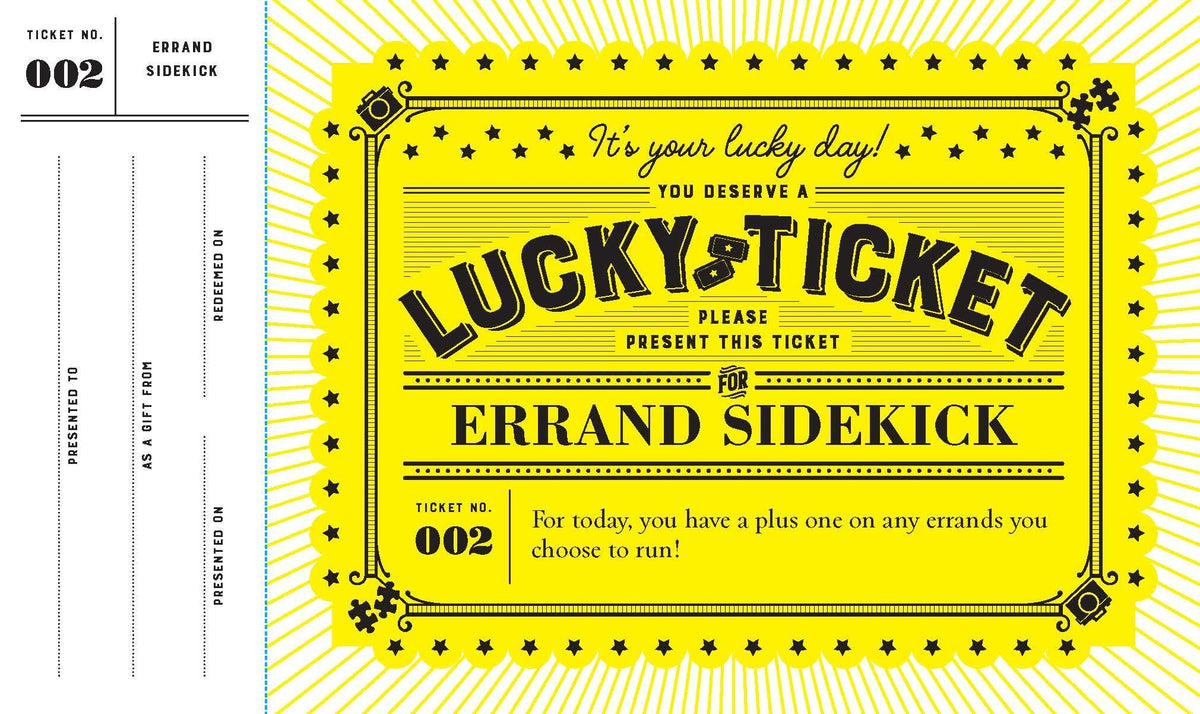 Lucky Tickets for Grandparents
