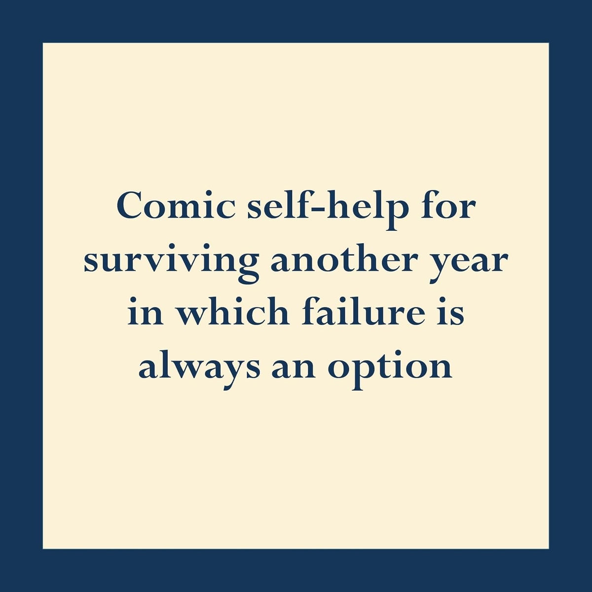 Disappointing Affirmations 2026 Wall Calendar