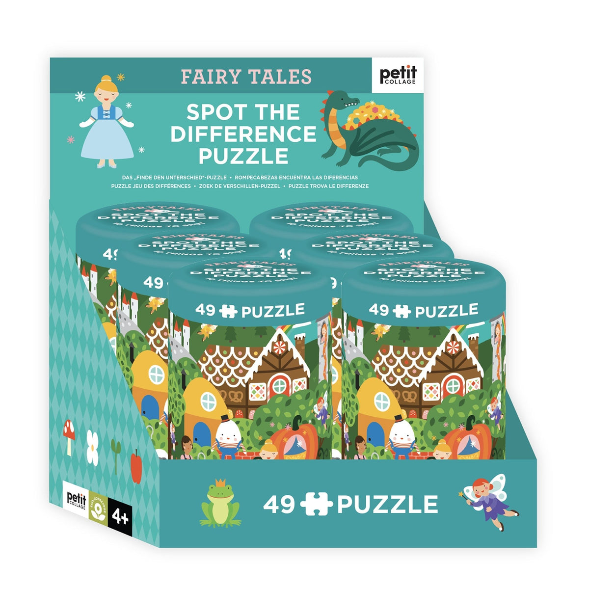 Spot the Difference Puzzle: Fairytales CDU of 6
